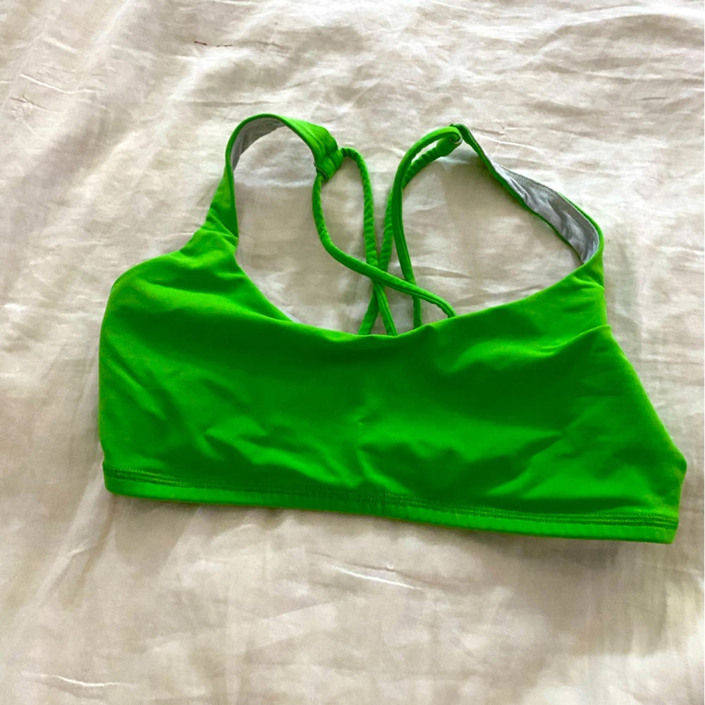 Lulu Lemon - Vibrant Green Sports Bra
